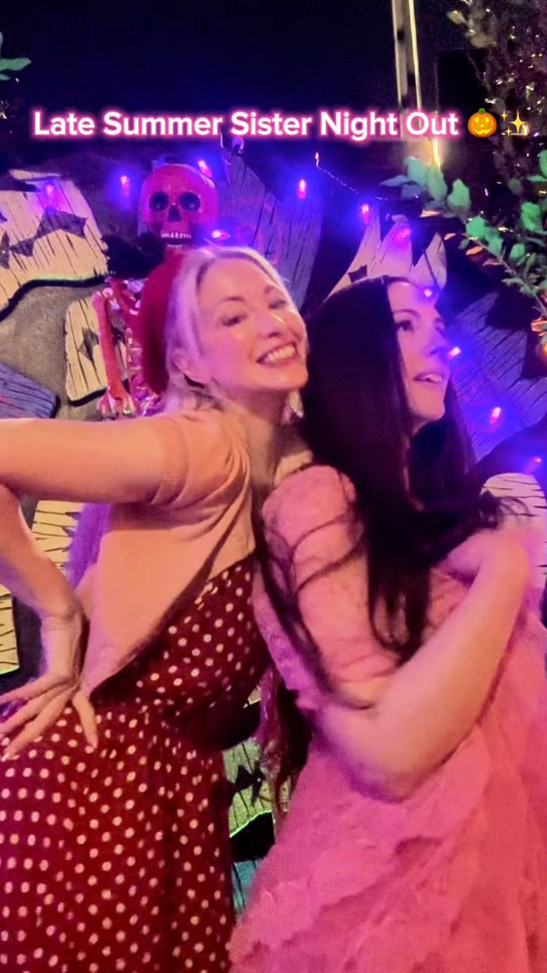 A little dress-up moment for a late summer night out with my sister — already feeling spooky before the season 👻🍷

I styled my burgundy polka dot cami maxi dress with a chic red beret (exact linked!) and my Christian Louboutin Lady Peep heels in pink 💕 Since those are a splurge, I’ve linked some fun, affordable alternatives you can shop now (including the spool heel mules 💖).

Shop the look:
• Polka dot cami maxi dress 🍷
• Red beret ❤️
• Pink platform heels (linked similar style) 👠

#LTKStyle #NightOutOutfit #SisterStyle #SpookySeasonVibes #LTKFinds

#LTKParties #LTKStyleTip #LTKFindsUnder50