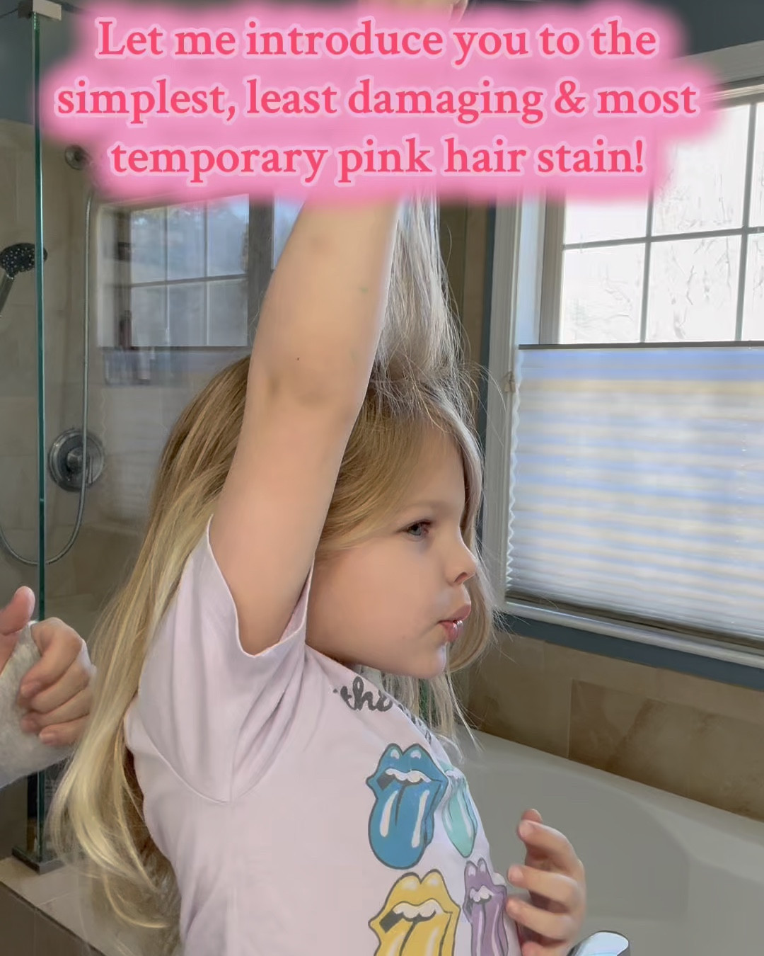 Washes out in less than a week! This has been so fun for my daughter. You are are not using any harsh chemicals, and it is truly temporary. Tips.: apply on dry hair, allowed to sit for 10 minutes. Rinse out, do not shampoo or condition. 

I do not own the rights to this song.

#LTKKids #LTKFindsUnder50 #LTKBeauty