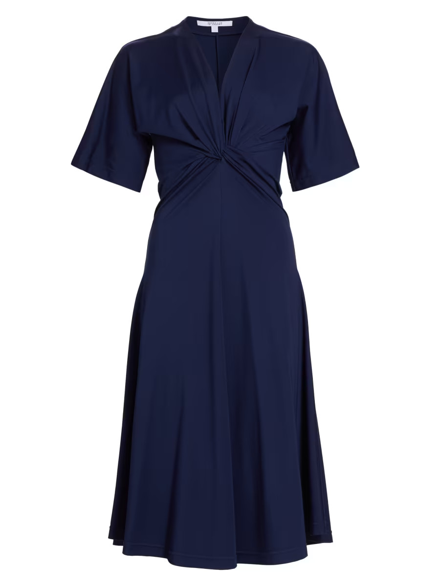 Lorraine Twist Midi-Dress | Saks Fifth Avenue