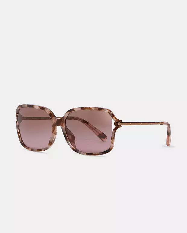 Metal Open Frame Sunglasses | Coach Outlet US