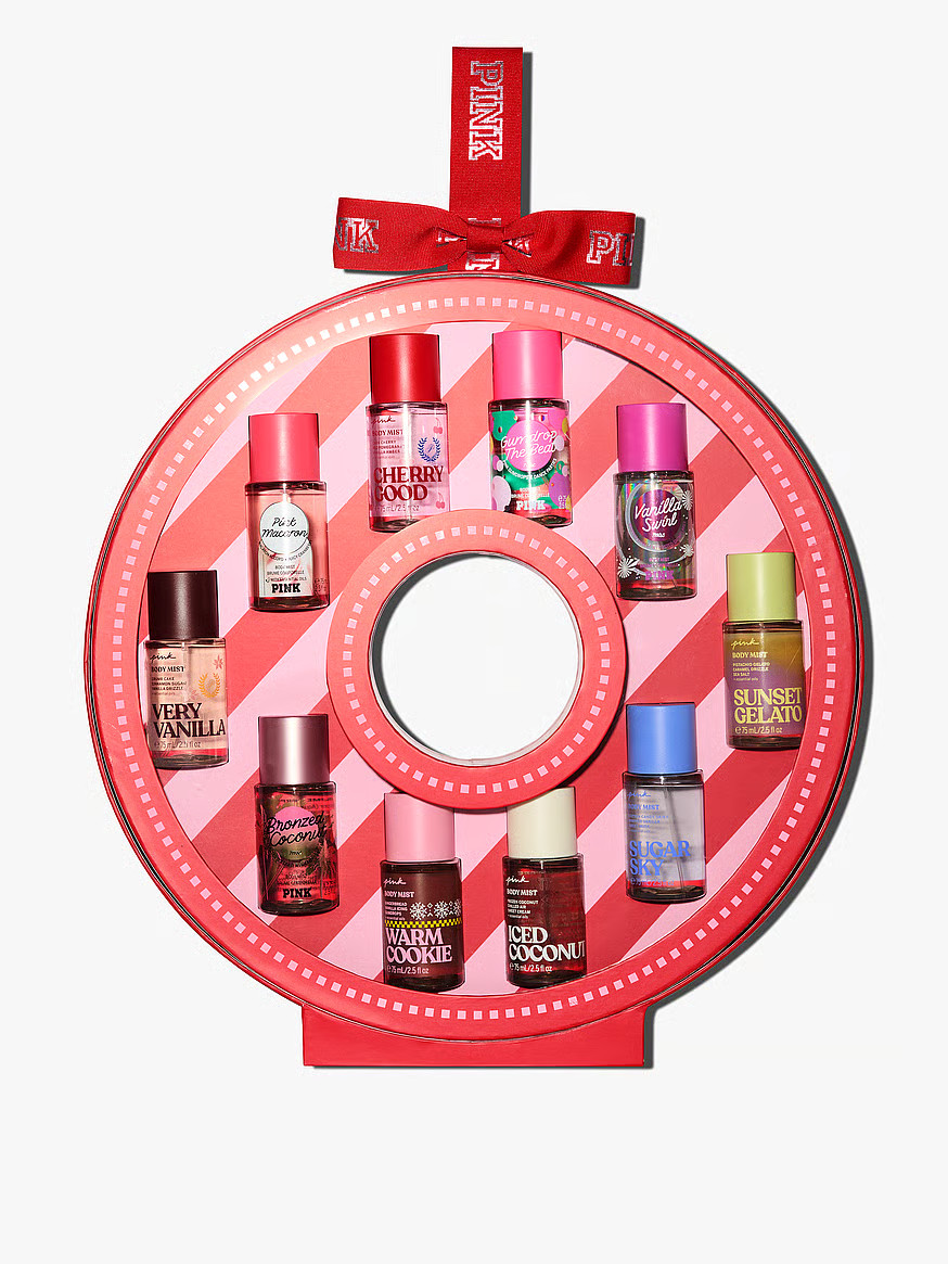 Buy 10-Piece Mini Mist Wreath Gift Set ft. Archive Scents, Assorted - Order Gift Sets online - Vi... | Victoria's Secret (US / CA )