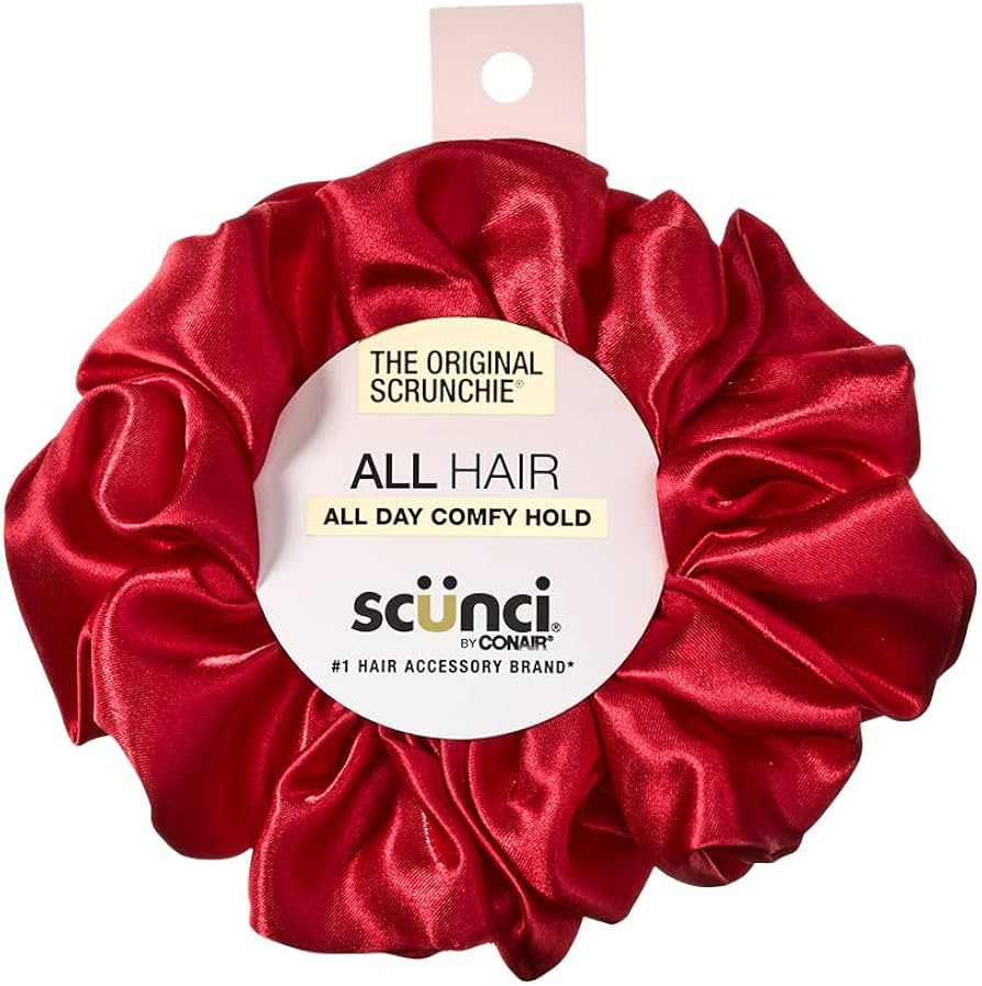 Scunci by Conair The Original Scrunchie hair accessories - hair accessories for women - hair ties... | Amazon (US)
