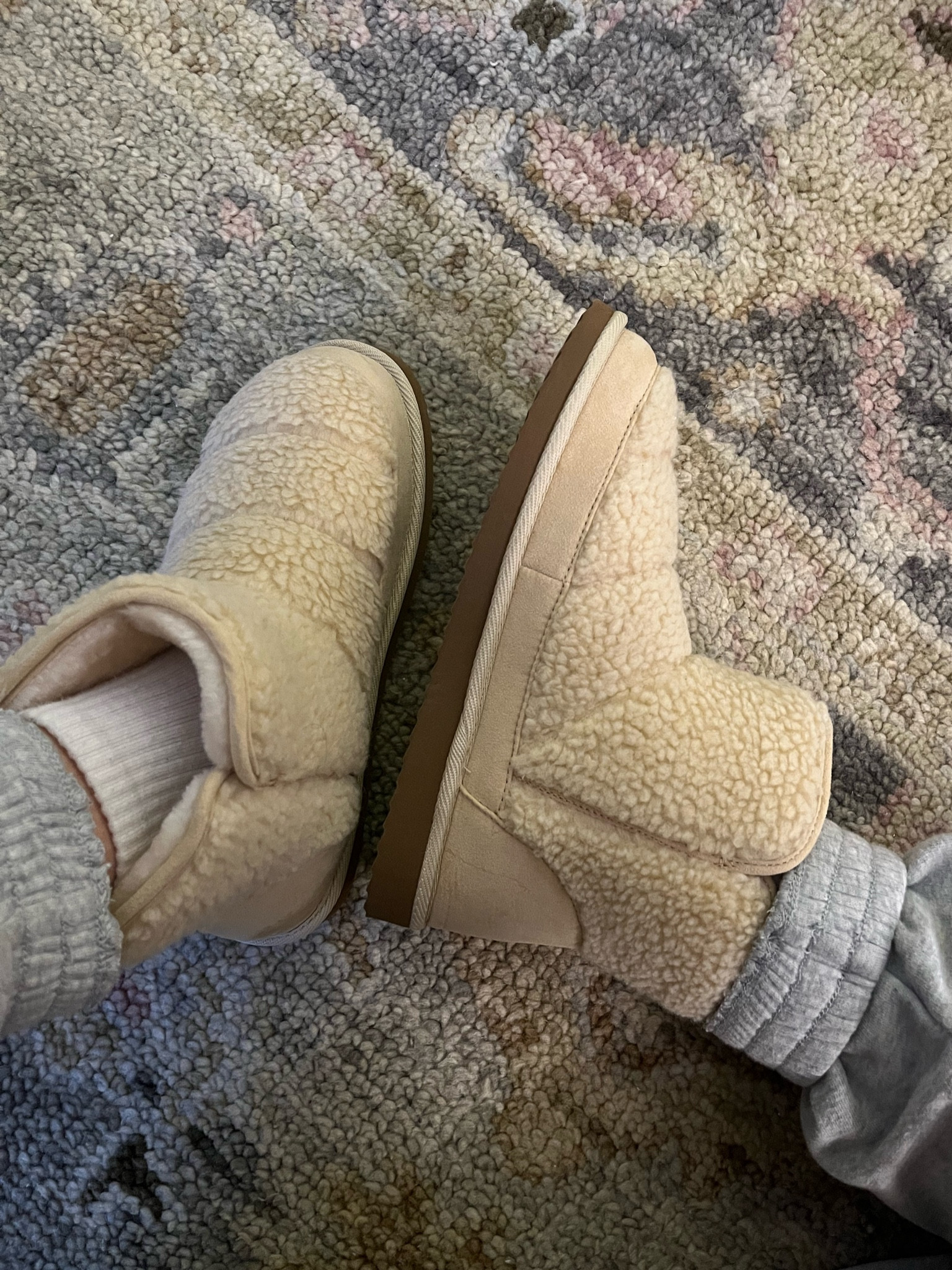The comfiest booties & got them for $13 😍 I couldn’t find these exact ones online but they’re in store! Linked similar ones below 😍

#LTKSeasonal #LTKGiftGuide #LTKunder50