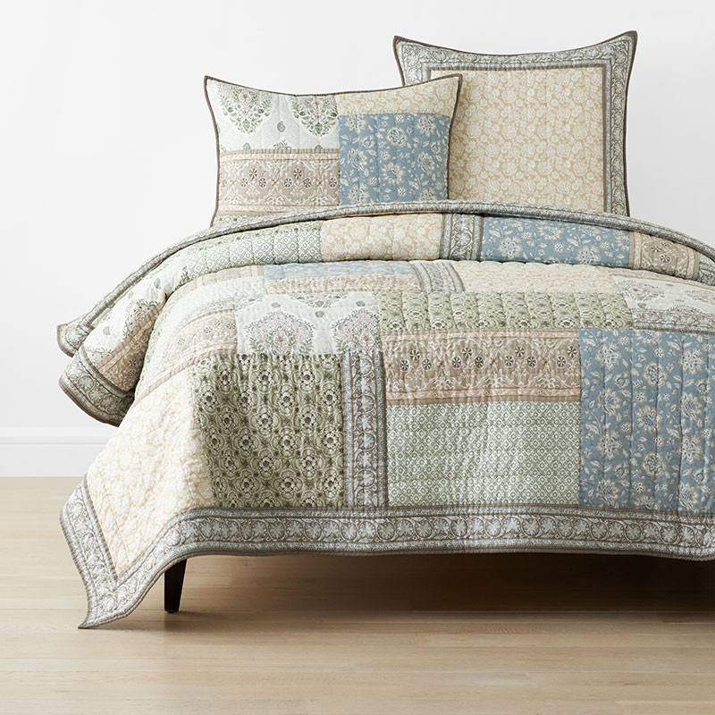 Odesa Patchwork Quilt - Multi, Full/Queen | The Company Store