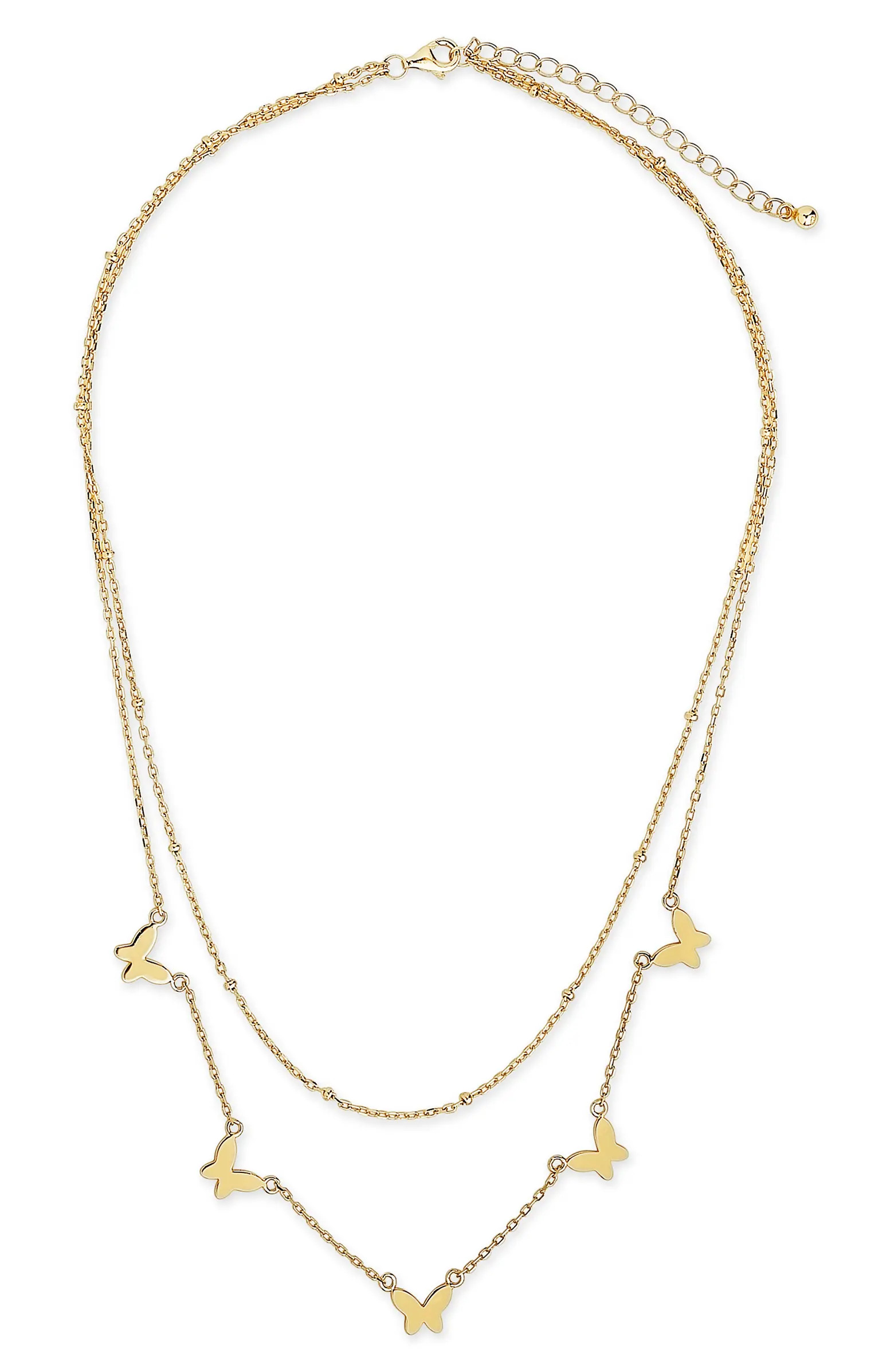 Butterfly Layered Necklace | Nordstrom