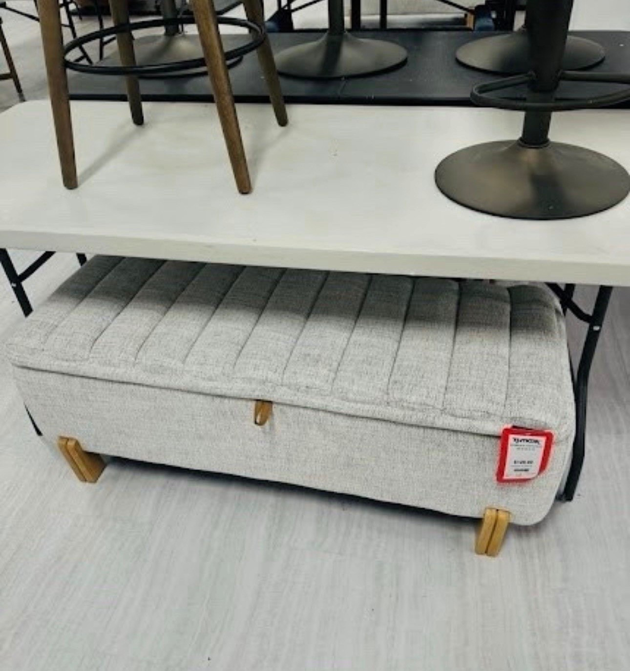 Stop the clutter at the door! Just spotted this stunning textured storage bench and I’m obsessed with the ribbed detailing and those chic light wood legs. It’s the perfect spot to hide away shoes or extra blankets while giving your entryway that high-end, designer feel for a fraction of the price.

#LTKHome