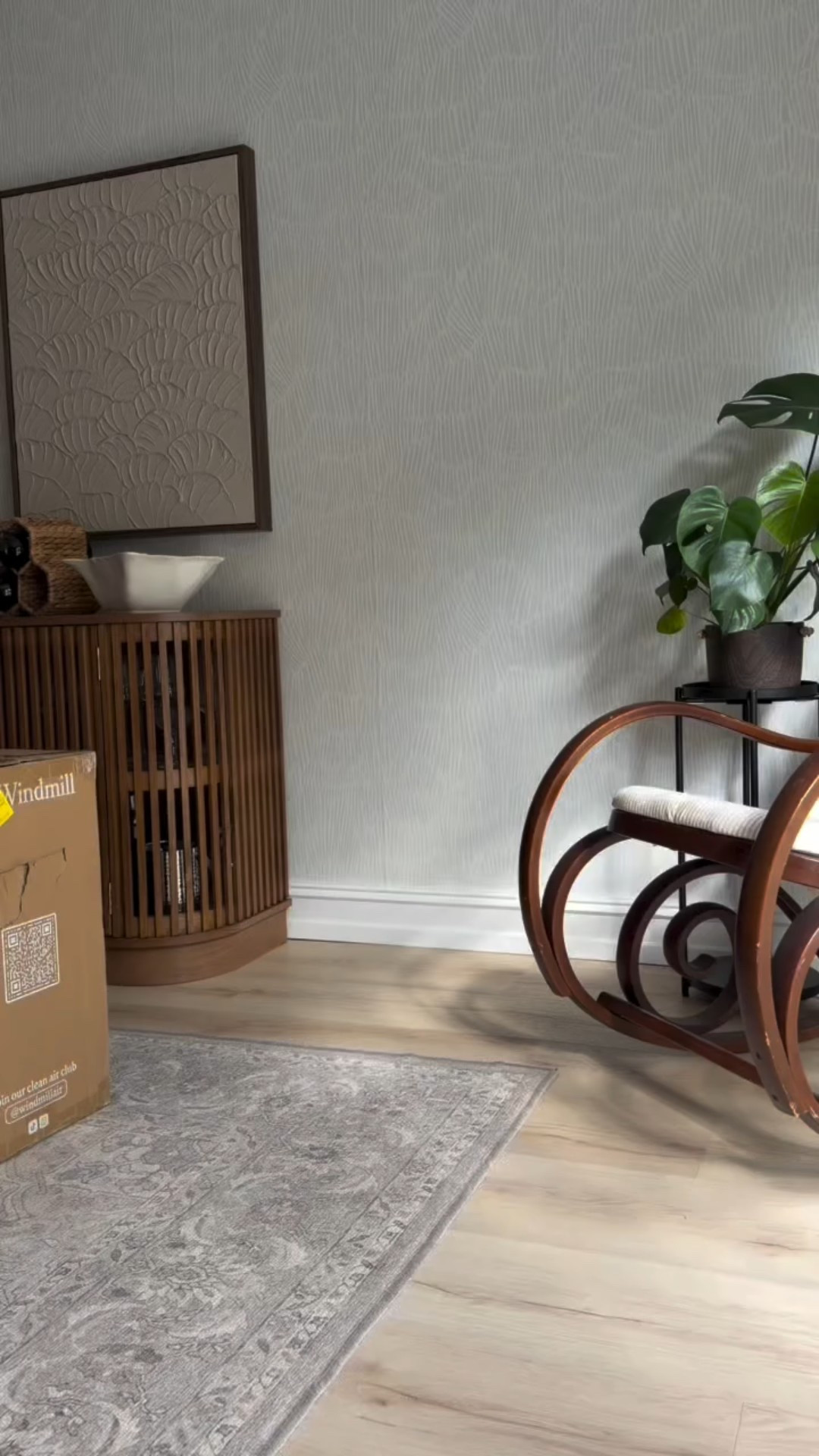 refreshing the house for a new season has been great, but upgrading the air we breathe was the most important step! the @windmillair air purifier provides medical-grade filtration while being ultra quiet + design forward — Windmill is currently doing their Freshest Sale of the Year with 40% off any purifier, so RUN don’t walk towards fresh air 💨🪴☁️ #windmillair #ltkit