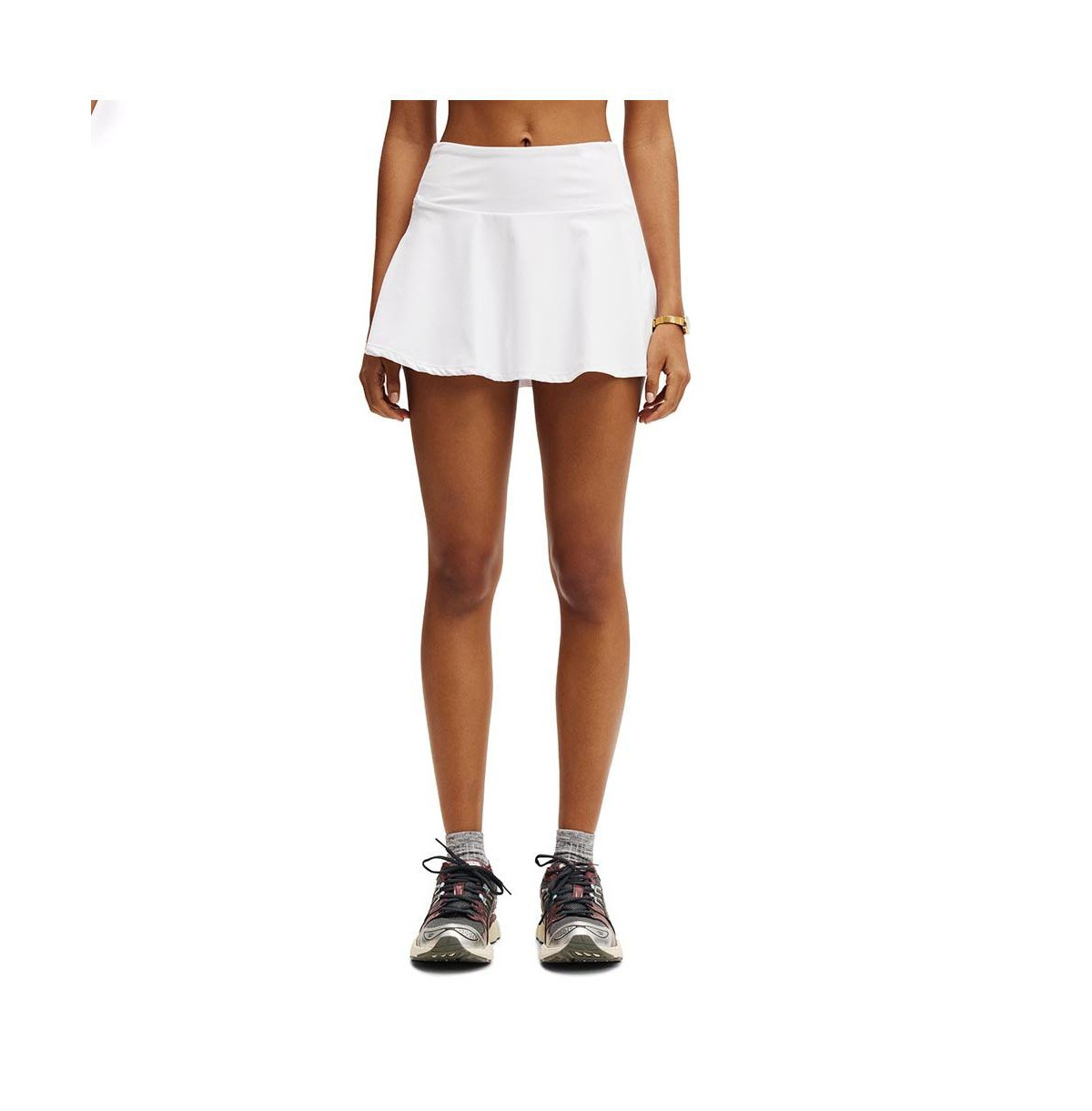 Cotton On Women's Active Round Out Lifestyle Skirt - White | Macy's