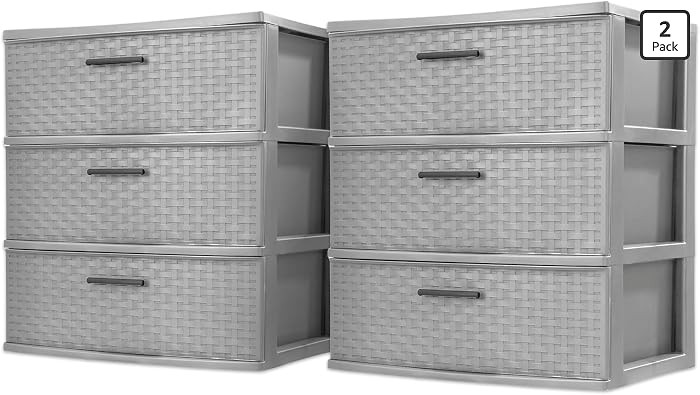 Lightweight Opaque Home Organization Container for Bedrooms, Closets, or Bathrooms | Amazon (US)