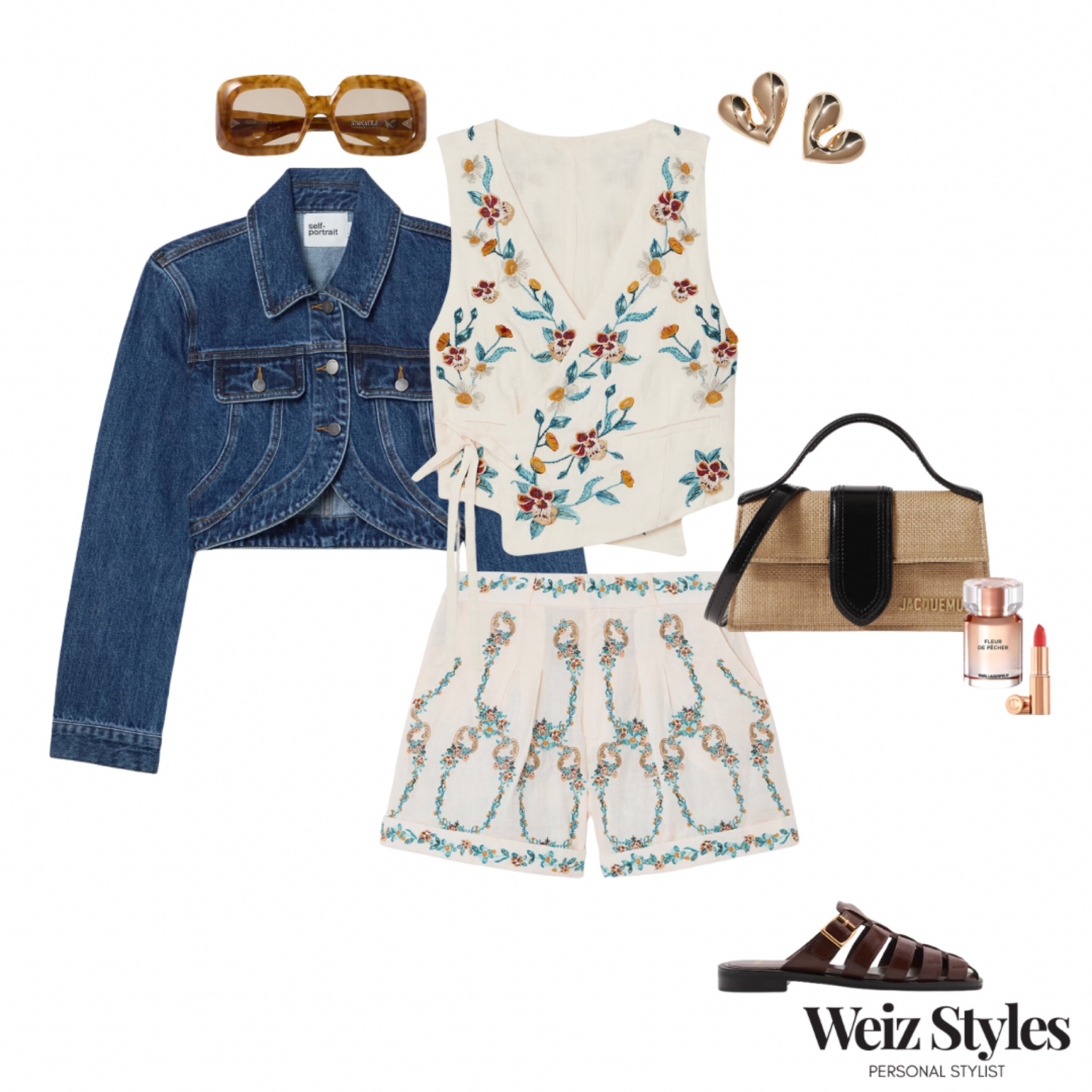 How pretty is this co-ord? I love the cute embroidery and print details, the perfect Summer holiday look ☀️

Head to www.weizstyles.com to find out how I can help you on your style journey 💃🏻

Louise x

Personal stylist, styling, ootd, neutral aesthetic, London, Weiz styles, shopping, outfit of the day, uk, confident, handbag, bag, perfume, fragrance, lipstick, lip, elevate you style, feel good, flat lay, shopping, high street, designer, ltk, chic, sophisticated, shorts, tops, co ord, matching set, designer, high street, denim jacket, cropped, sandals, slip ons, mango, sunglasses, handbag, summer bag, earrings, gold, hearts, fun, playful, cute, pretty, feminine, holiday, womenswear, fashion, style, shoes, sun





#LTKsummer #LTKuk #LTKstyletip