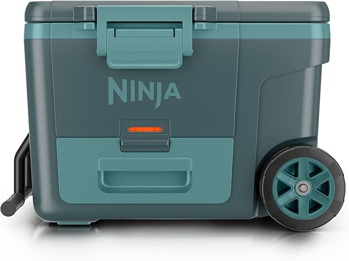 Ninja FrostVault 45QT Cooler with Wheels | Insulated with Temp Dry Storage Drawer | Keeps Ice Col... | Amazon (US)