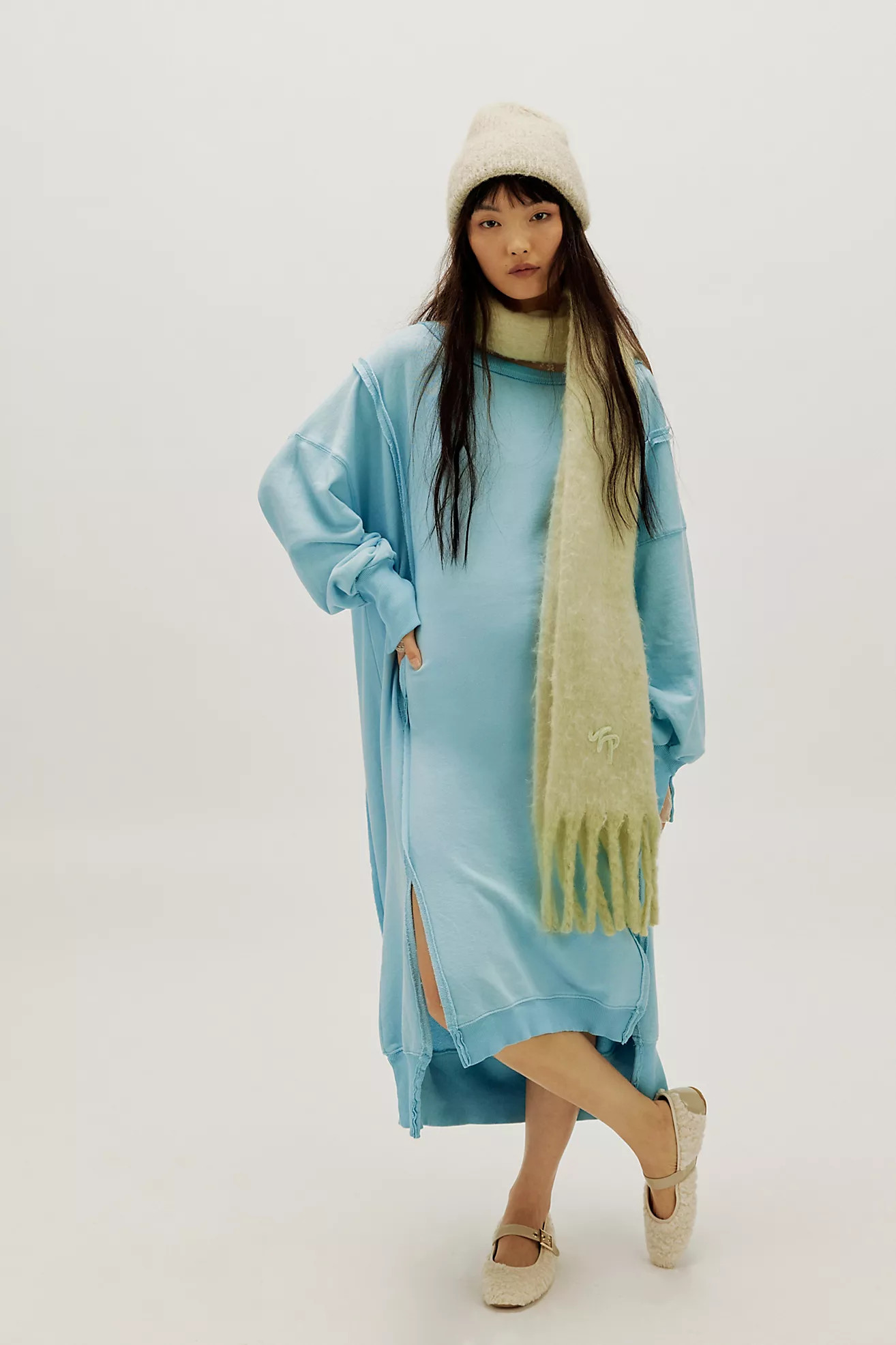 We The Free Camden Maxi Sweatshirt | Free People (Global - UK&FR Excluded)