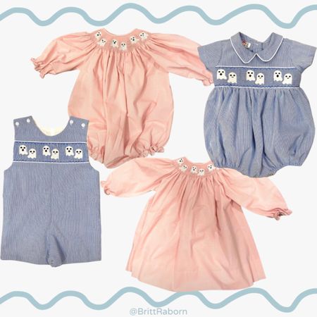 Smocked Halloween outfits for kids! The cutest ghost bubble, jon jon, and dress! 

#LTKfamily #LTKkids #LTKbaby