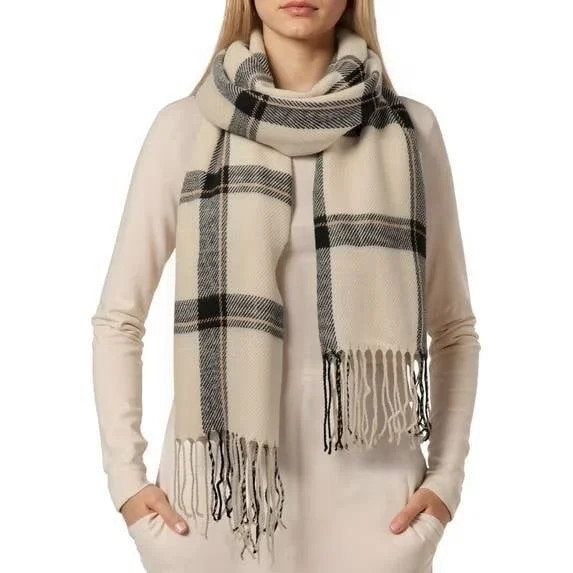 Loritta Winter Scarf for Women Shawls for Women Long Big Warm Scarves Fashion Wraps Scarf Plaid | Walmart (US)