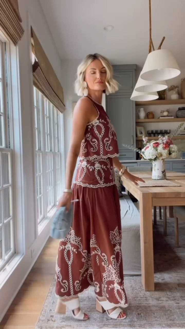 This dress is stunning! I cannot get over the embroidered details, and I love this shade of brown for transitioning into fall! Wearing XS.

 Loverly Grey, Tuckernuck, brown maxi dress, fall dress, fall fashion  

 #LTKootd #LTKSeasonal