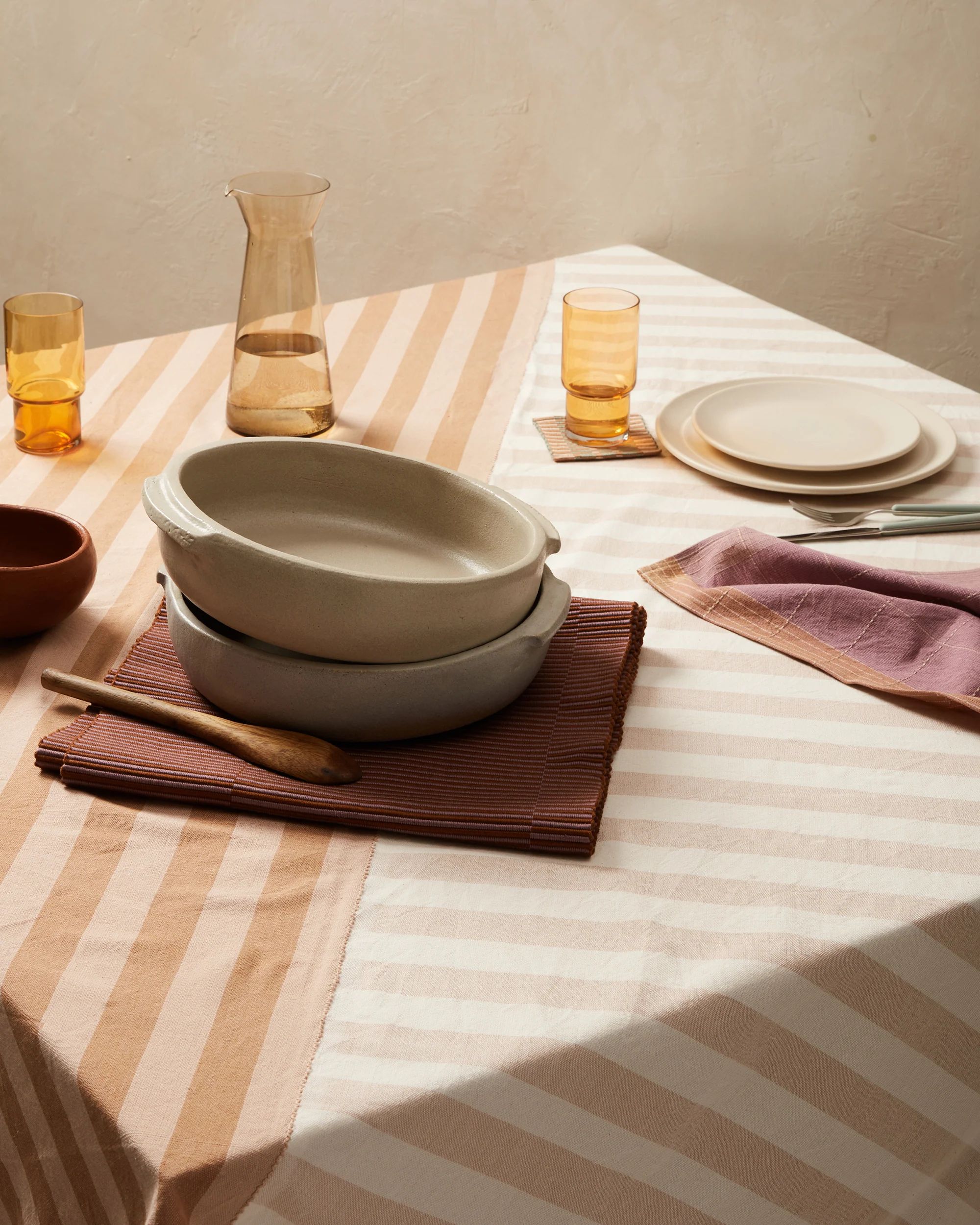 Meridian Tablecloth - Heron | MINNA