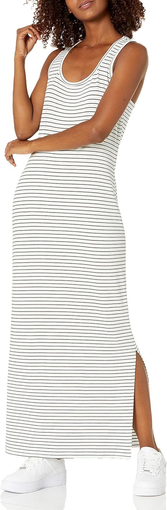 Amazon Essentials Women's Supersoft Terry Racerback Maxi Dress (Previously Daily Ritual) | Amazon (US)