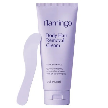 Flamingo Women's Gentle & Painless Body Hair Removal Cream, 6.76 fl oz | Walmart (US)