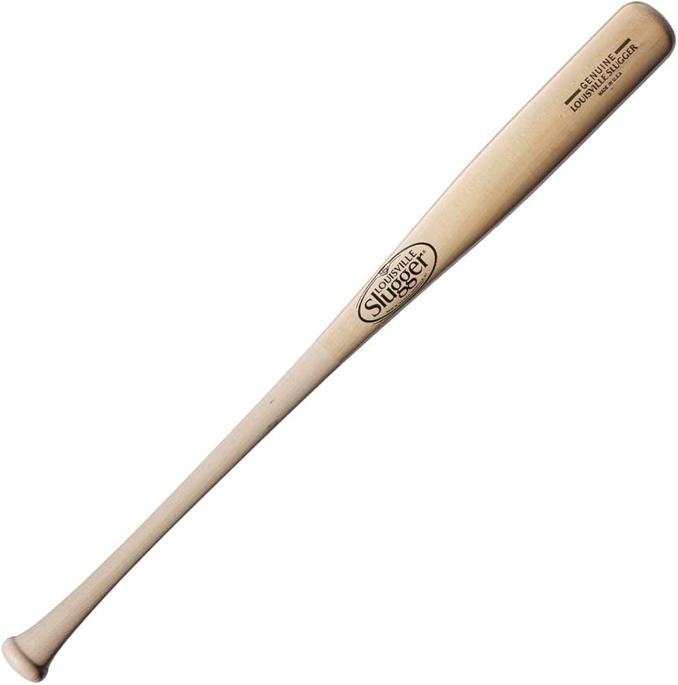 Genuine Mix Unfinished Natural Clear Baseball Bat | Amazon (US)