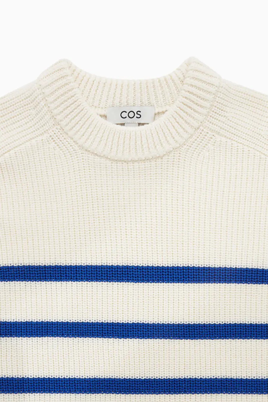 HEAVYWEIGHT STRIPED KNITTED JUMPER | COS UK