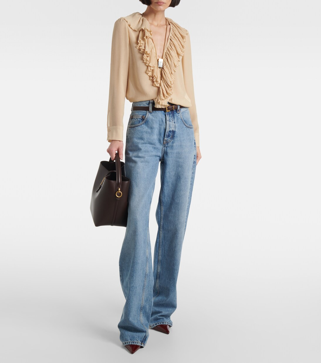 Lidia 105 patent leather pumps | Mytheresa (US/CA)