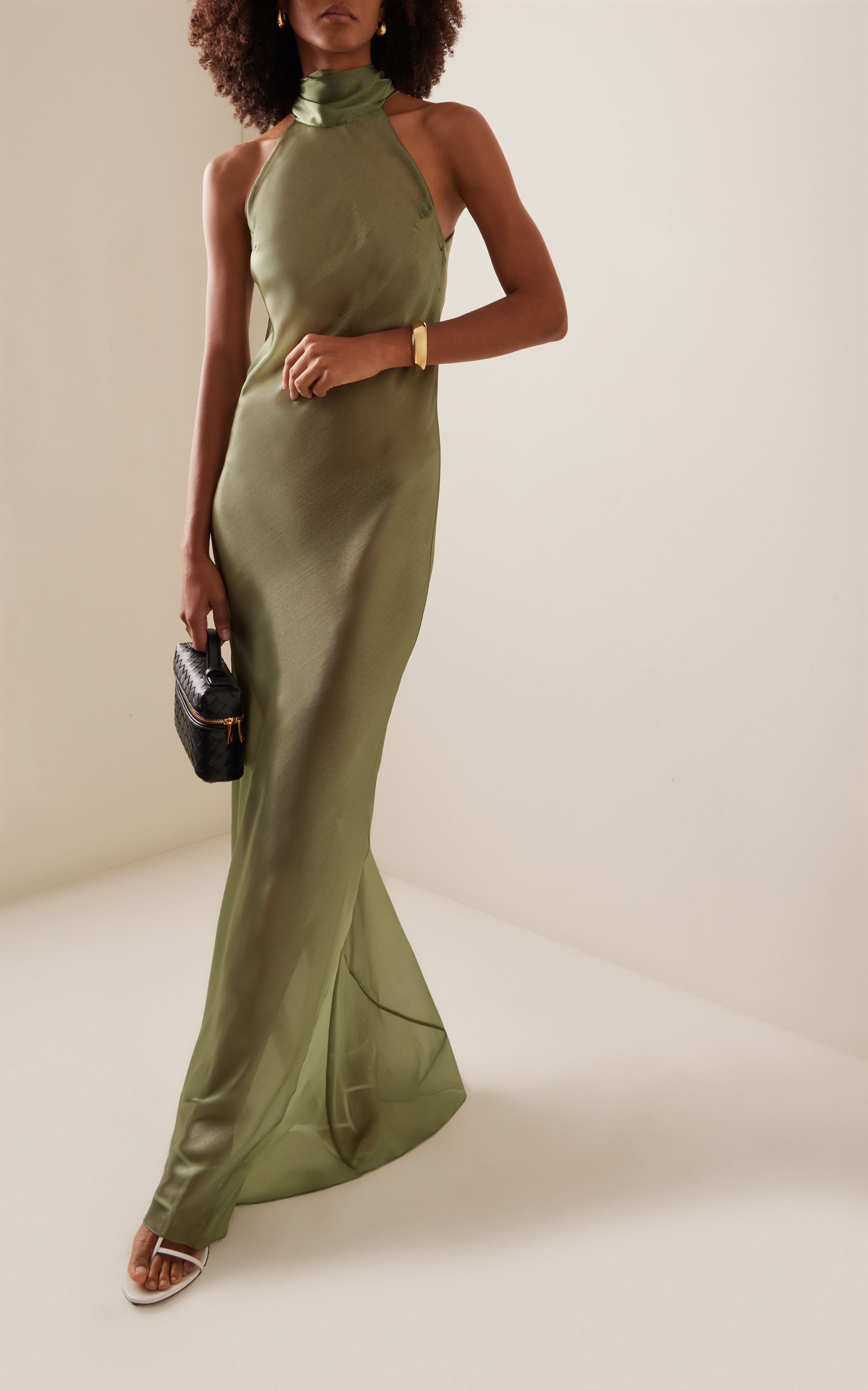 Sienna Satin Organza Gown | Moda Operandi (Global)