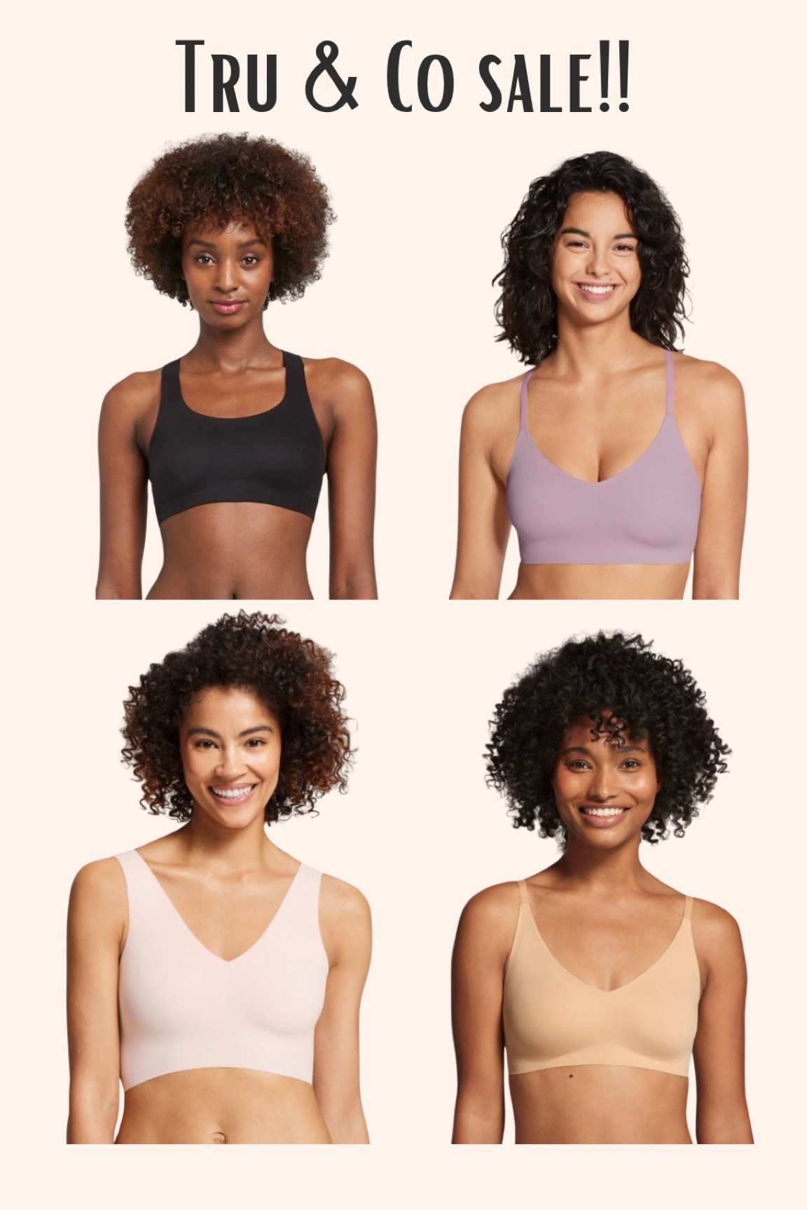 The BEST seamless bras are on sale in every rug style for target circle week! Some are $14 and that’s a CRAZY price for this brand!! I only wear this type of seamless bra!!!

#LTKsalealert #LTKxTarget #LTKstyletip