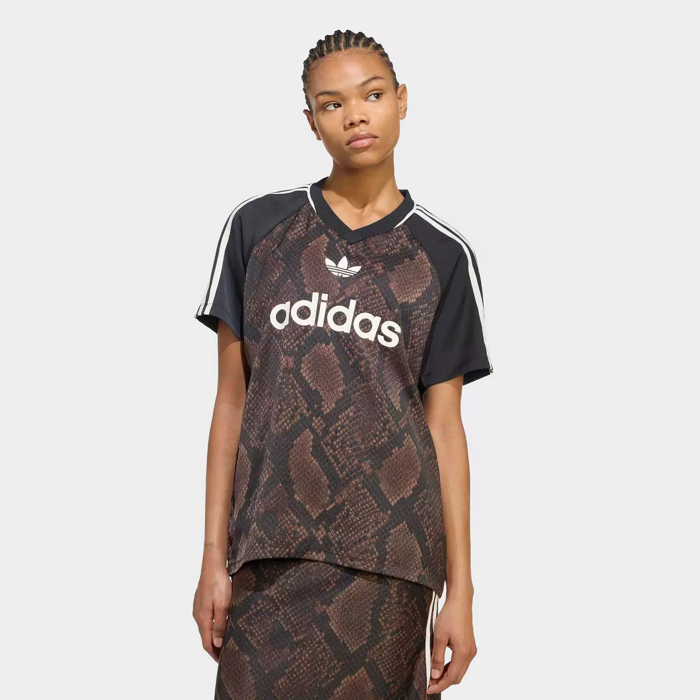 adidas Originals Women's Snake Print Satin Jersey | DICK'S Sporting Goods