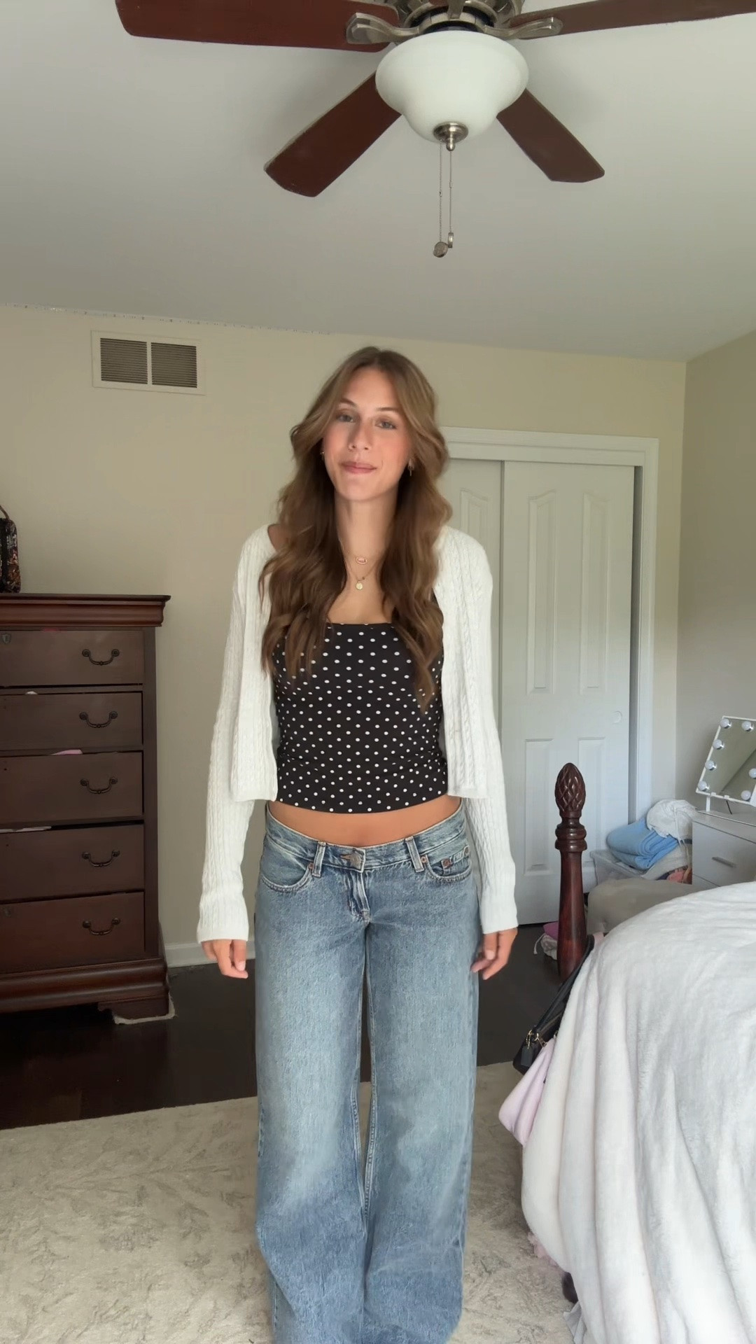 Cardigan outfit idea for fall 

#denim #cardigan #backtoschooloutfits

#LTKootd #LTKSeasonal #LTKSaleAlert