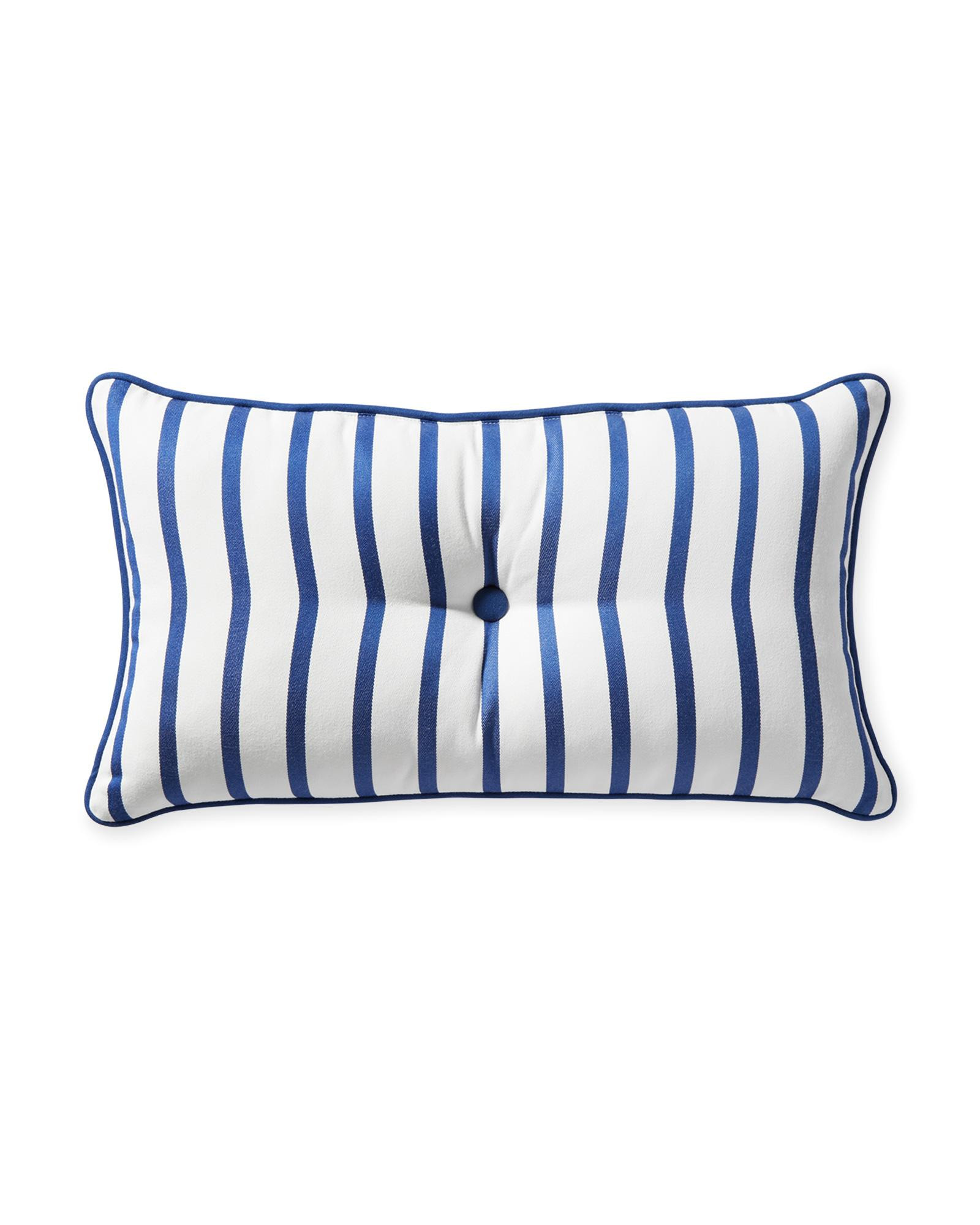 Sunbrella®️ Lido Stripe Pillow | Serena and Lily
