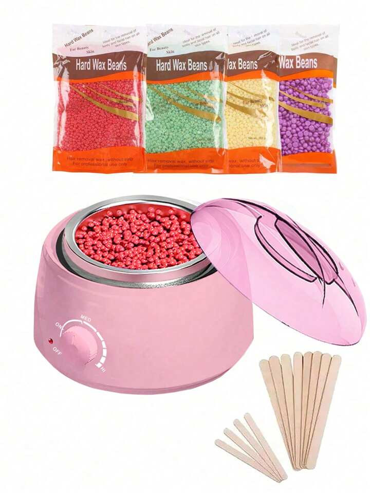 1set 500CC Wax Heater Warmer Hair Removal Machine For Hand Foot Body SPA Epilator Paraffin Wax Po... | SHEIN
