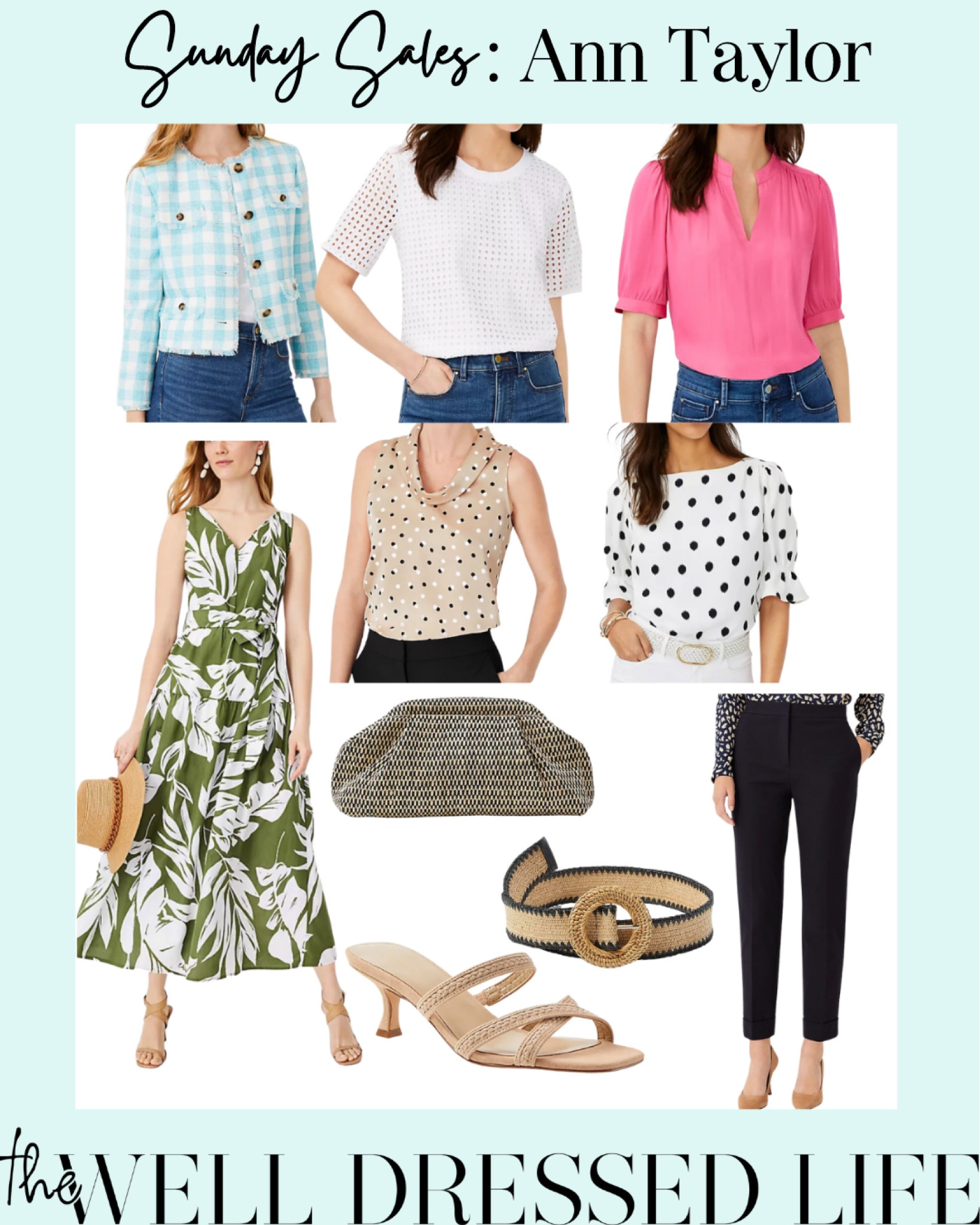 30 - 50% off savings on gorgeous finds from Ann Taylor including petite and tall sizes. Ends Monday June 12th 

#LTKsalealert #LTKSeasonal #LTKstyletip