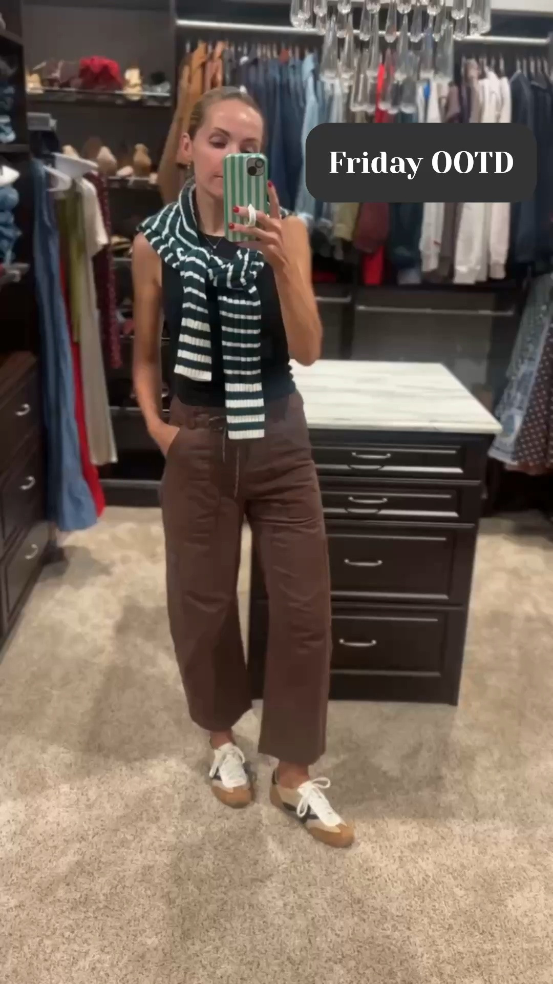 Friday OOTD 
@Pistola Denim pants (TTS) 
@abercrombie tank (runs slightly small)
@Walmart sneakers
Old @Madewell sweater, linked similar

#LTKgrwm #LTKootd