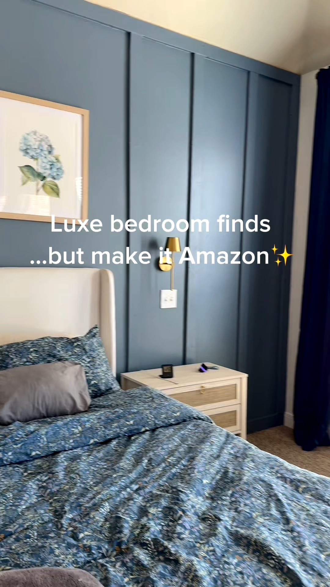 These finds look luxury… but they’re all from Amazon 👀

Upholstered bed, chic nightstands, gold curtain rod, and even the sconces…this whole space came together on a budget and still gives that cozy grandmillennial vibe.

🛍 comment BEDROOM for links ✨

Everything is linked in my Amazon Storefront 💛

#AmazonInfluencer #AmazonHome #AmazonFinds #AmazonHomeFinds #AmazonBedroom #AmazonMustHaves #GrandmillennialHome #GrandmillennialStyle #GrandmillennialDecor #HomeDecorOnABudget #AffordableHomeDecor #FrugalHome #BudgetFriendlyDecor #NeutralHomeDecor #NeutralBedroom #BedroomInspo #BedroomDesign #HomeDecorIdeas #ClassicHomeStyle #TraditionalWithATwist #CottageCoreHome #CozyHomeVibes #AmazonHomeDecor #MakingFrugalFun #HomeGoals #ElegantHomeDecor #ModernTraditional #TimelessHomeStyle #HomeDecorInspiration #AffordableLuxuryHome