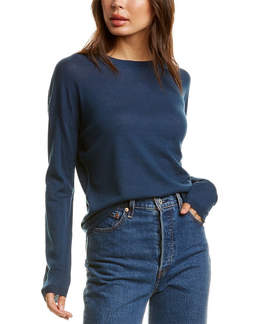 Vince Sweater Wool & Cashmere-Blend T-Shirt | Ruelala