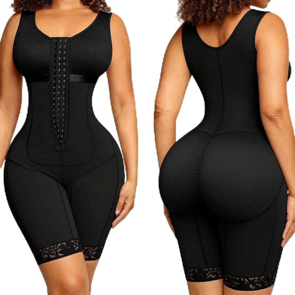 Women‘s Body Shaper - Fajas Colombianas Shapewear Bodysuit - High Compression Full Body Shaper ... | Amazon (US)