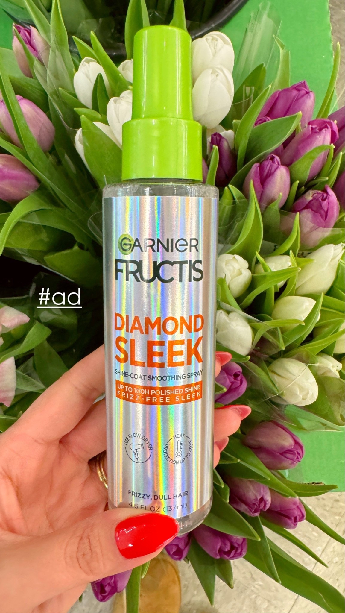 #ad I’ve partnered with @GarnierUSA to introduce Diamond Sleek from the Garnier Fructis Sleek & Shine collection. I use this heat-activated spray before blow drying to help smooth my hair and add that glossy, diamond-like shine. It’s an easy step in my routine and you can pick it up at Target while you’re already shopping. #TargetPartner #garnierpartner @target @garnierusa #LTKbeauty #LTKhair #ShinyHair #HairRoutine #HairOver40

#LTKselfcare #LTKmomlife #LTKBeauty