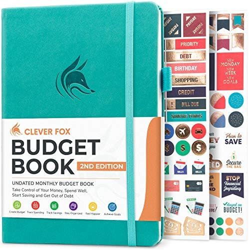 Clever Fox Budget Book 2.0 – Financial Planner Organizer & Expense Tracker Notebook. Money Planner f | Amazon (US)