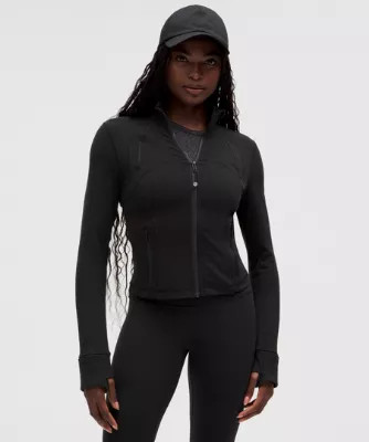 Define Jacke in Crop-Länge aus Luon   Glanz | lululemon DE