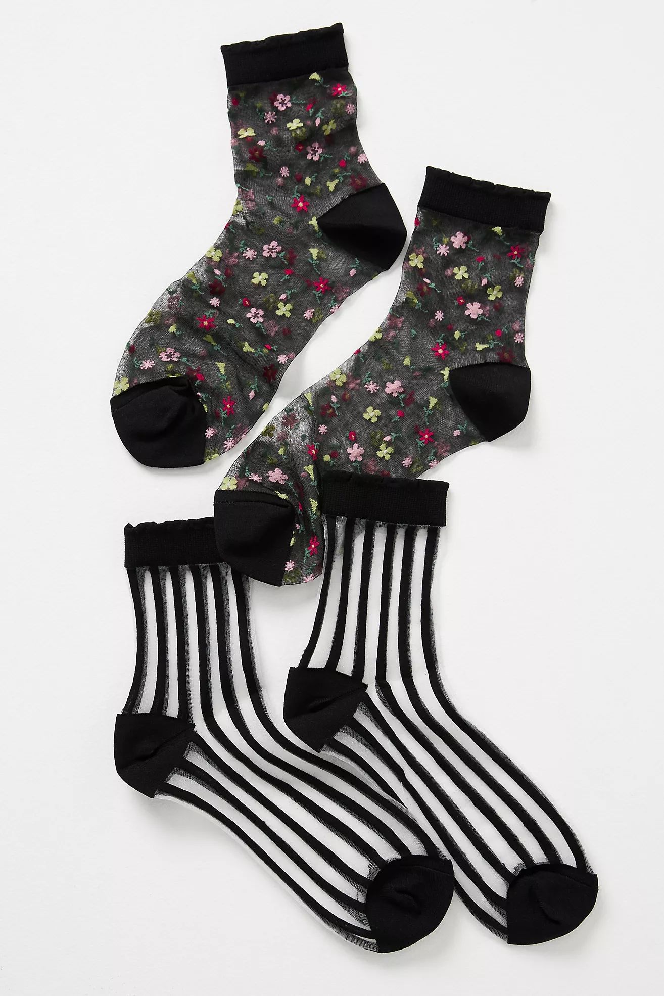 Set of Two Sheer Socks | Anthropologie (US)