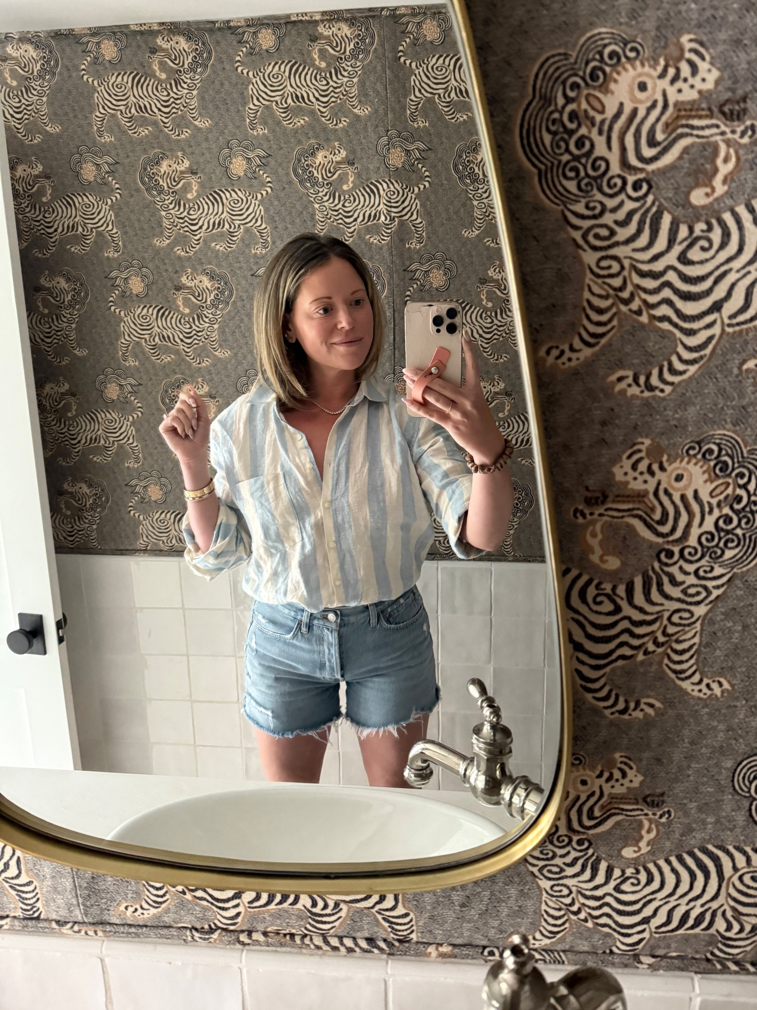 Need a good pair of mom shorts for the summer? These are the perfect coverage without being frumpy! 

— Kimberly | Team AF 

#LTKSeasonal #LTKStyleTip