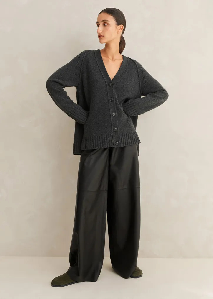 Cashmere-Blend Swing Cardigan | ME+EM Global (Excluding US)