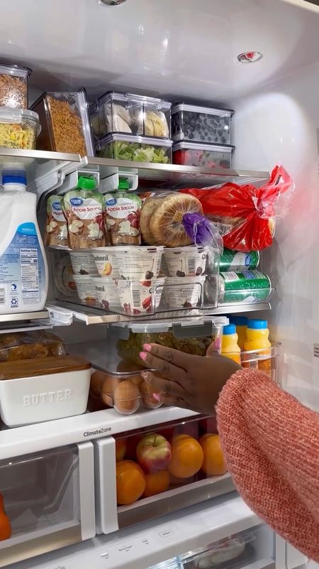 Restock my fridge with me! Sharing my favorite fridge storage and organization finds that make my life so much easier!

#LTKsalealert #LTKhome