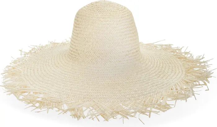 Frayed Straw Sun Hat | Nordstrom