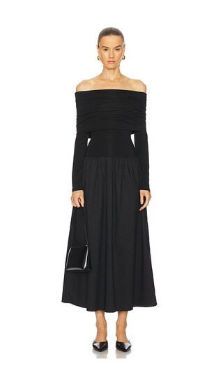 Morgan Dress in Noir & Shade | Black Maxi Dress | Black Tie Gown | Black Tie Optional  | Revolve Clothing (Global)