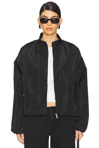 Mallory Bomber Jacket in Black | Revolve Clothing (Global)
