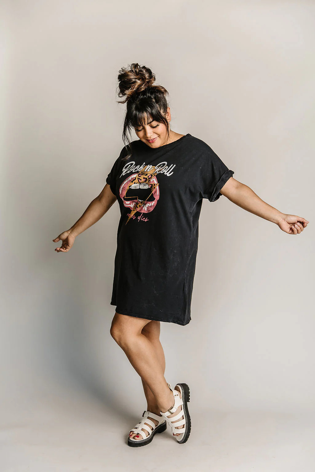 Rock 'n Roll T-Shirt Dress | Mindy Mae's Market