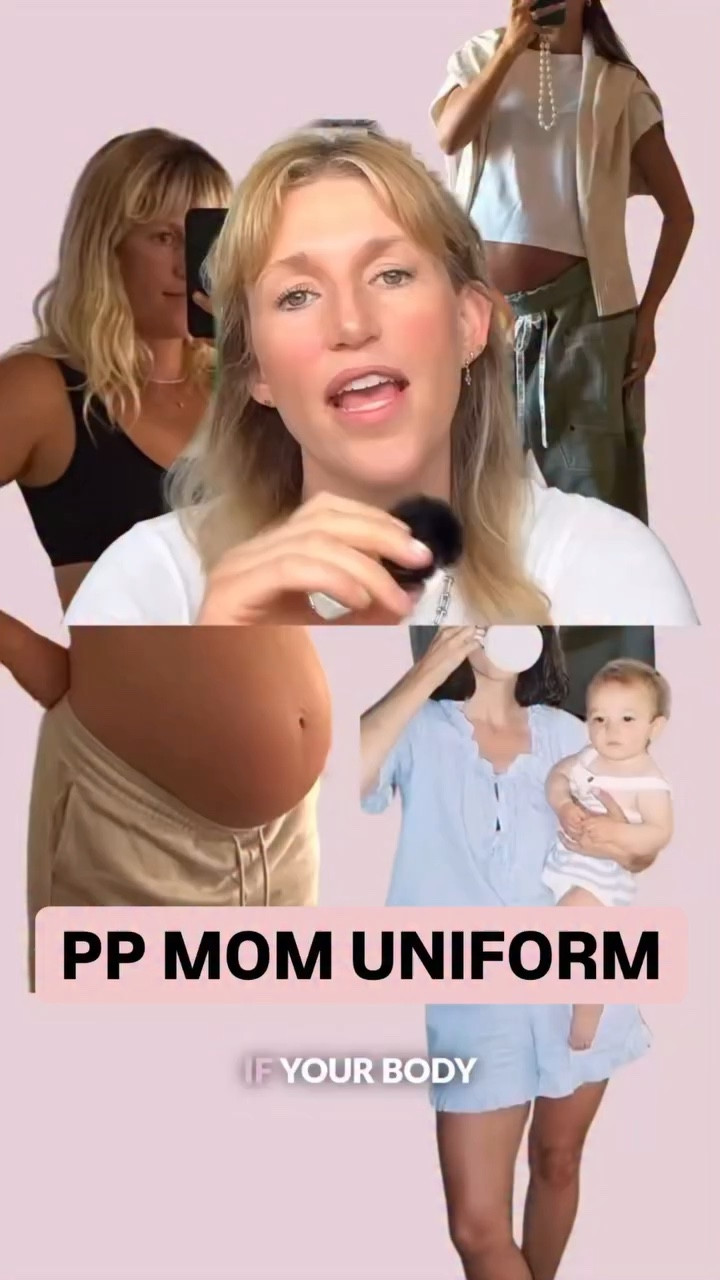4 foundational pieces for a postpartum wardrobe. Share with a new mom who needs this! 

If you’d like links comment, PP.

#newmom #postpartum #womensfashion #coolmoms #momfashion