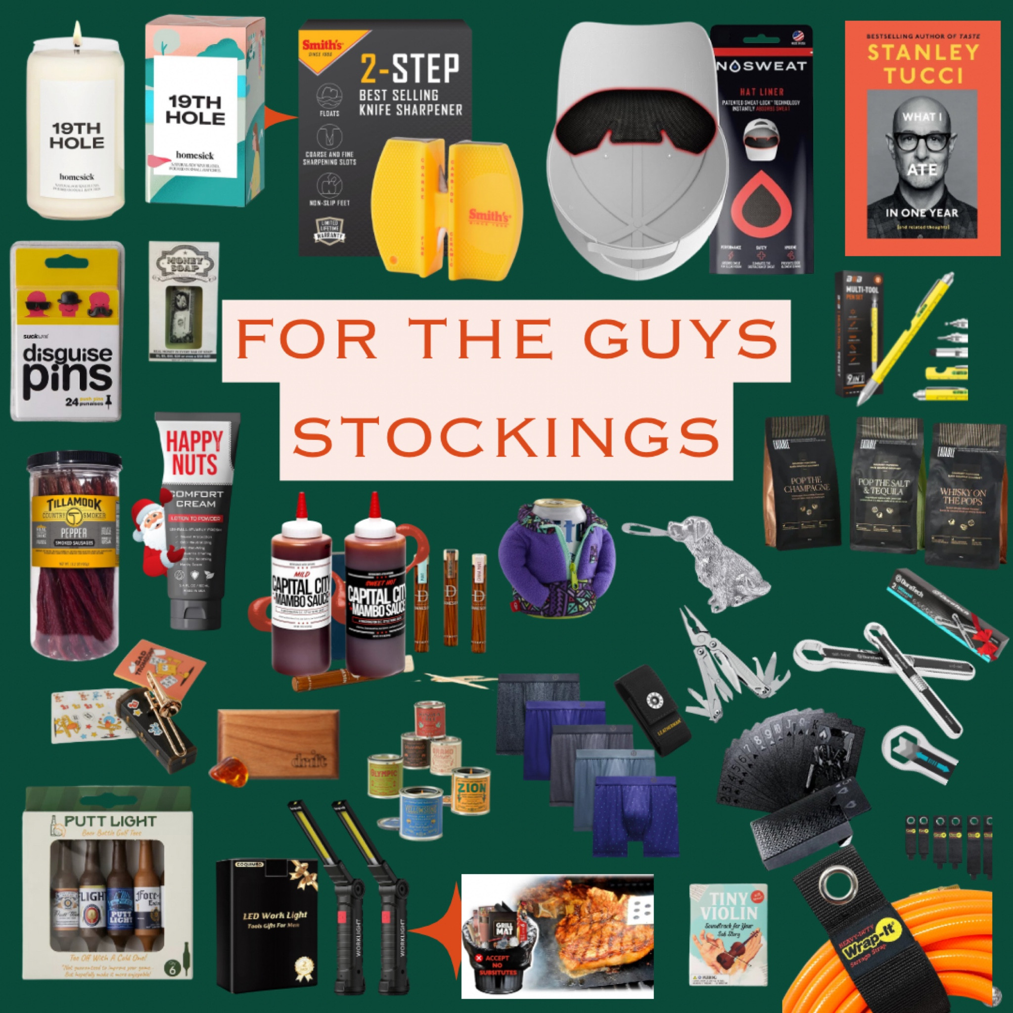 stocking stuffers for your main man! awesome gift ideas to fill his christmas morning with surprises! 

#LTKGiftGuide #LTKMens #LTKHoliday