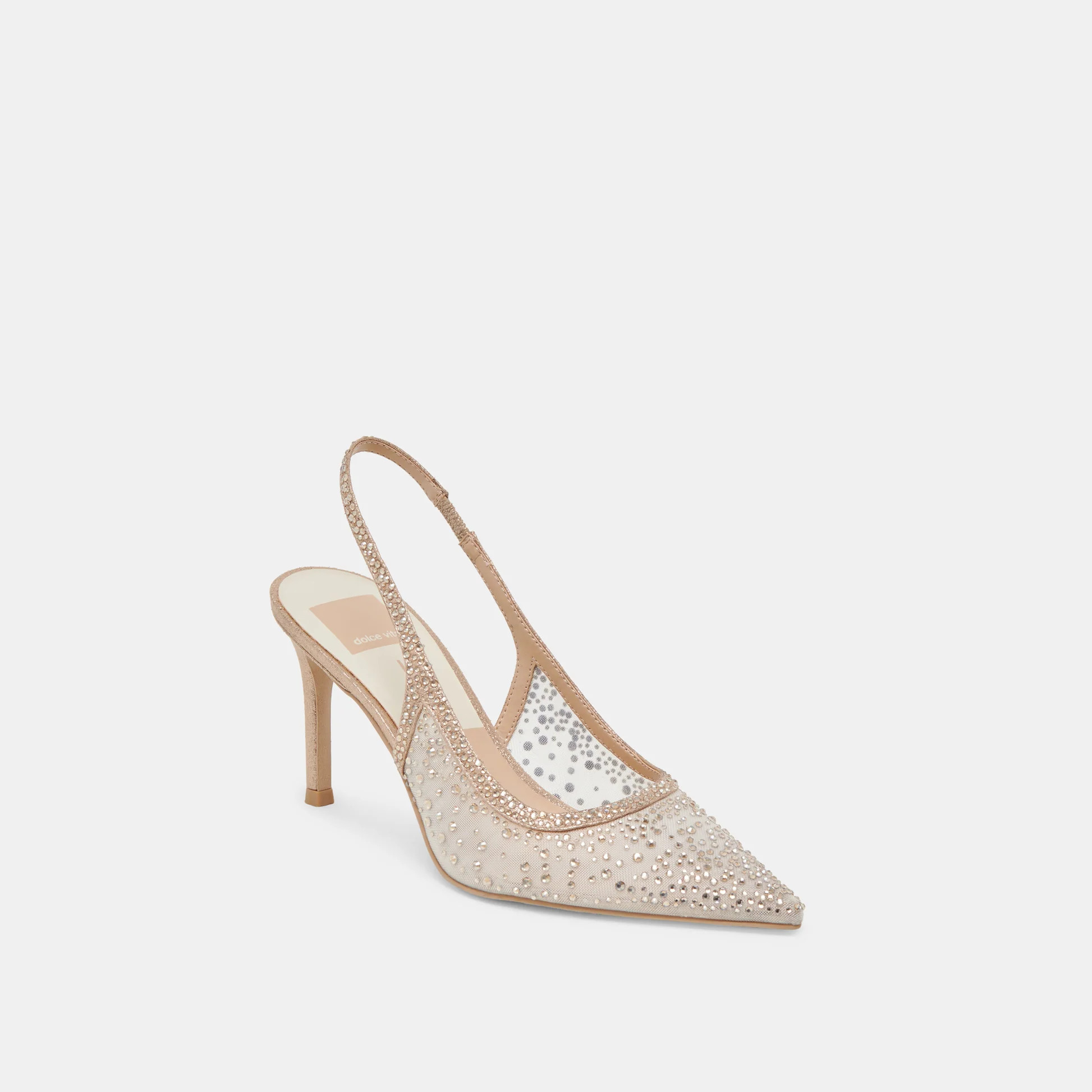 Kaye Crystal Heels | DolceVita.com
